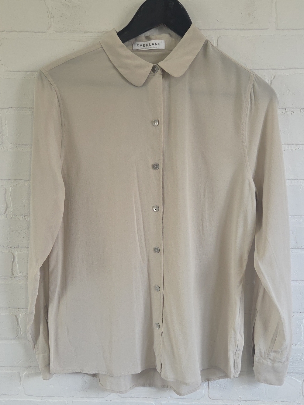 Everlane Silk Button-Down Shirt